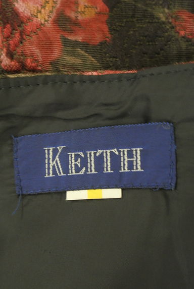 KEITH（キース）の古着「膝丈花柄ジャガードタイトスカート（スカート）」大画像６へ