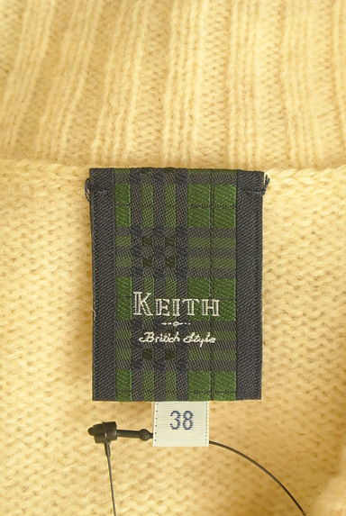 KEITH（キース）の古着「花刺繍入り襟付きニットトップス（ニット）」大画像６へ