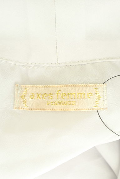 axes femme（アクシーズファム）の古着「パールボタンボウタイシフォンブラウス（ブラウス）」大画像６へ