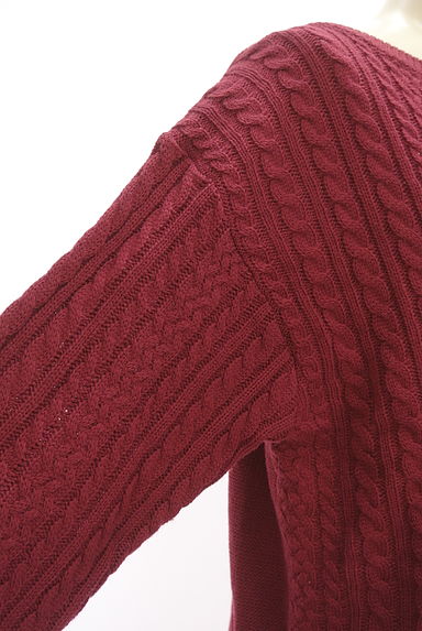 Te chichi（テチチ）の古着「ケーブル編みニットトップス（ニット）」大画像５へ