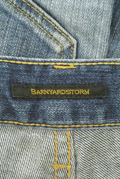 BARNYARDSTORM（バンヤードストーム）の古着「ダメージ加工スキニーデニム（デニムパンツ）」大画像６へ