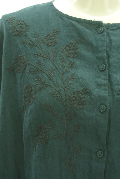 SM2（サマンサモスモス）の古着「花刺繍入りロングワンピース（ワンピース・チュニック）」大画像４へ