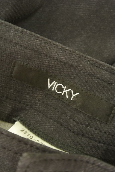 VICKY（ビッキー）の古着「ギャザースリムストレッチパンツ（パンツ）」大画像６へ