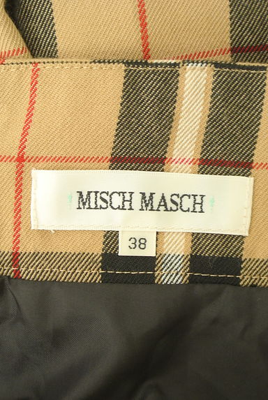 MISCH MASCH（ミッシュマッシュ）の古着「ベルト付きミモレ丈チェックフレアスカート（ロングスカート・マキシスカート）」大画像６へ