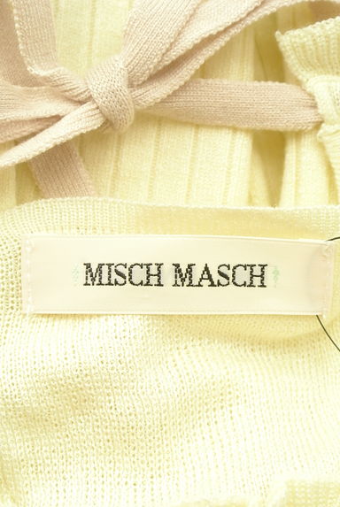 MISCH MASCH（ミッシュマッシュ）の古着「バックリボンリブニットトップス（ニット）」大画像６へ
