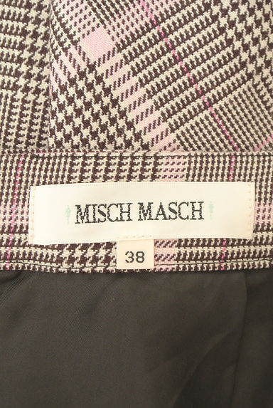 MISCH MASCH（ミッシュマッシュ）の古着「ベルト付き膝丈チェック柄スカート（スカート）」大画像６へ