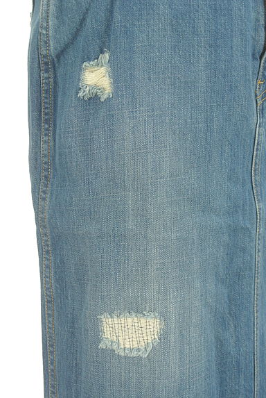 UNITED ARROWS（ユナイテッドアローズ）の古着「ダメージ加工膝下丈タイトデニムスカート（スカート）」大画像４へ