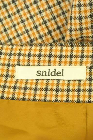 Snidel（スナイデル）の古着「チェック柄ラップ風ミニスカート（ミニスカート）」大画像６へ