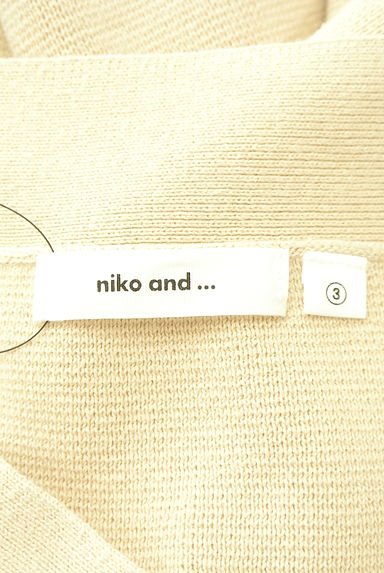 niko and...（ニコ アンド）の古着「オーバーシルエットVネックニット（ニット）」大画像６へ