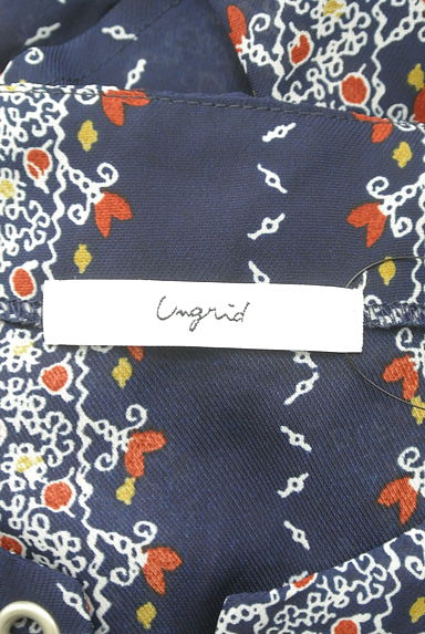 Ungrid（アングリッド）の古着「キャンディスリーブレースアップシフォンカットソー（カットソー・プルオーバー）」大画像６へ