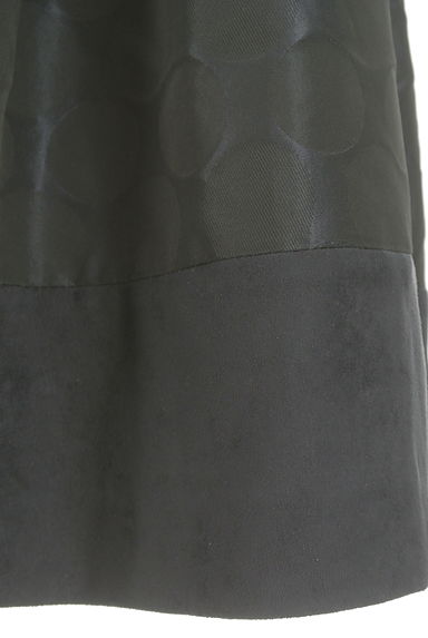 NARA CAMICIE（ナラカミーチェ）の古着「サテンドットタック膝丈スカート（スカート）」大画像５へ