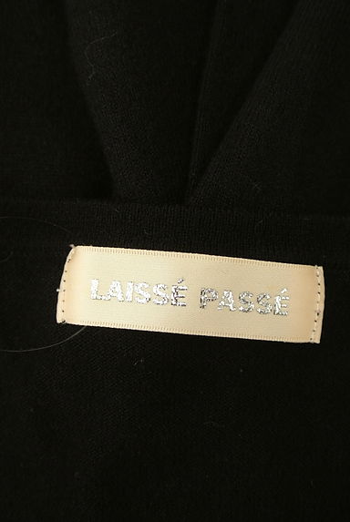 LAISSE PASSE（レッセパッセ）の古着「ラインストーンボタンハイゲージニットカーデ（カーディガン・ボレロ）」大画像６へ