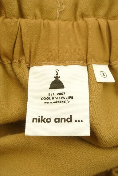 niko and...（ニコ アンド）の古着「ボリュームワイド起毛パンツ（パンツ）」大画像６へ