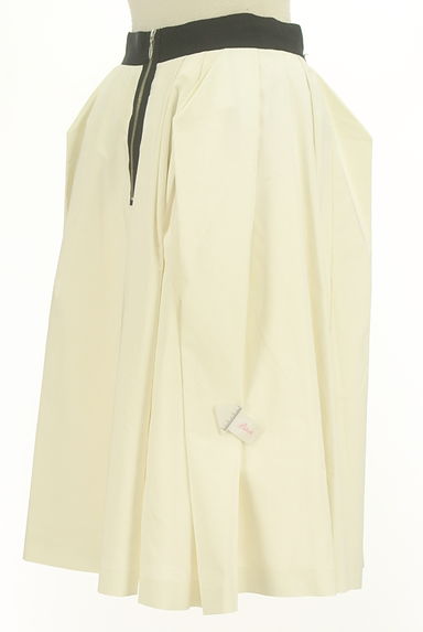 LANVIN en Bleu（ランバンオンブルー）の古着「配色ミディタックスカート（スカート）」大画像４へ