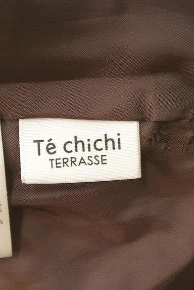 Te chichi（テチチ）の古着「スウェードライクロングフレアスカート（ロングスカート・マキシスカート）」大画像６へ