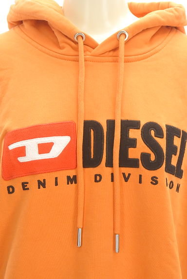 DIESEL（ディーゼル）の古着「刺繍ロゴスウェットパーカー（スウェット・パーカー）」大画像４へ
