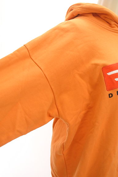 DIESEL（ディーゼル）の古着「刺繍ロゴスウェットパーカー（スウェット・パーカー）」大画像５へ