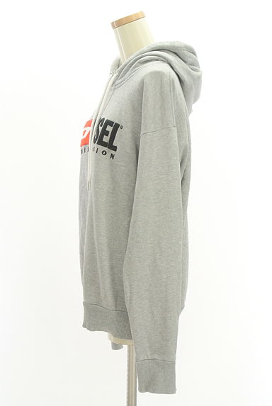 DIESEL（ディーゼル）の古着「刺繍ロゴスウェットパーカー（スウェット・パーカー）」大画像３へ
