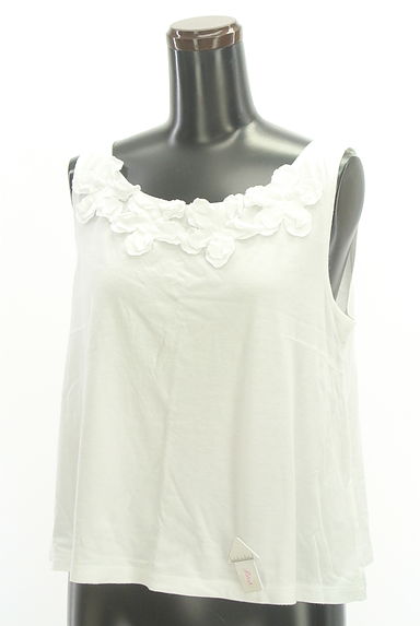 TABASA（タバサ）の古着「花モチーフ付きカットソー（カットソー・プルオーバー）」大画像４へ