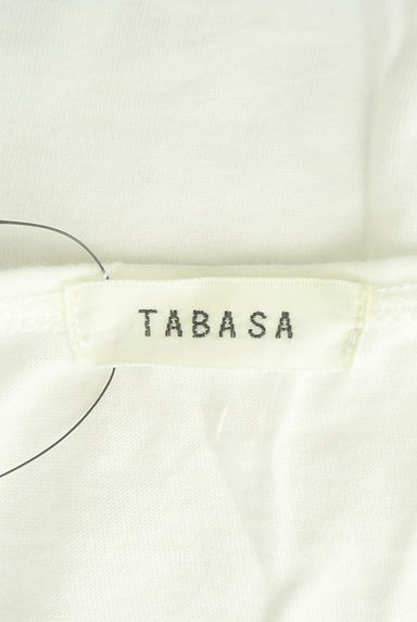 TABASA（タバサ）の古着「花モチーフ付きカットソー（カットソー・プルオーバー）」大画像６へ