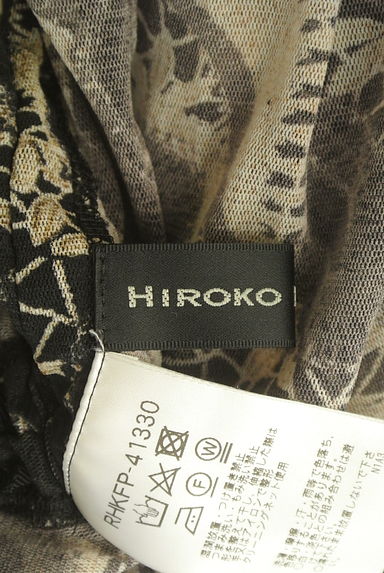 HIROKO KOSHINO（ヒロココシノ）の古着「サイドドロストシアーカットソー。（カットソー・プルオーバー）」大画像６へ