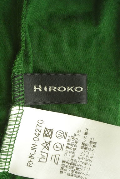 HIROKO KOSHINO（ヒロココシノ）の古着「花プリント七分袖カットソー（Ｔシャツ）」大画像６へ