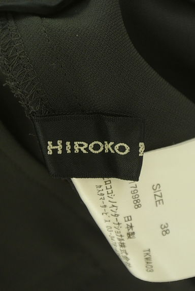 HIROKO KOSHINO（ヒロココシノ）の古着「シンプルセミワイドパンツ（パンツ）」大画像６へ