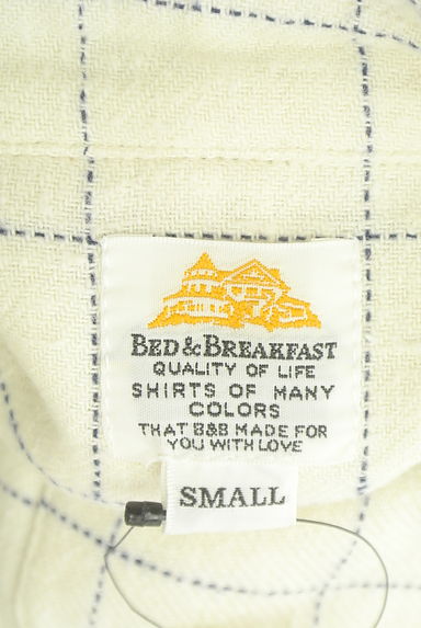 bed&breakfast（ベッドアンドブレックファスト）の古着「ステッチチェック柄コットンシャツ（カジュアルシャツ）」大画像６へ
