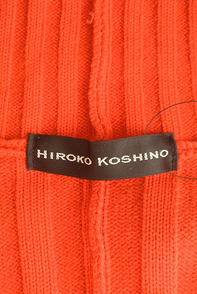 HIROKO KOSHINO（ヒロココシノ）の古着「ダブルジップコンパクトリブニットカーデ（カーディガン・ボレロ）」大画像６へ