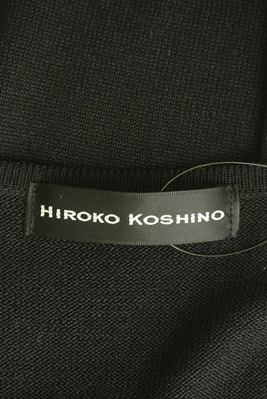 HIROKO KOSHINO（ヒロココシノ）の古着「プリーツパフスリーブニットトップス（ニット）」大画像６へ