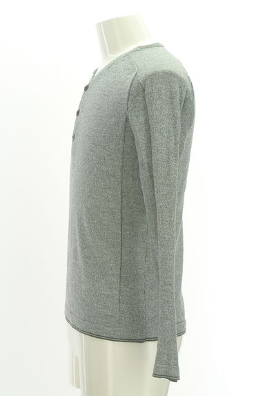 JOSEPH ABBOUD（ジョセフアブード）の古着「ヘンリーネックニットトップス（ニット）」大画像３へ