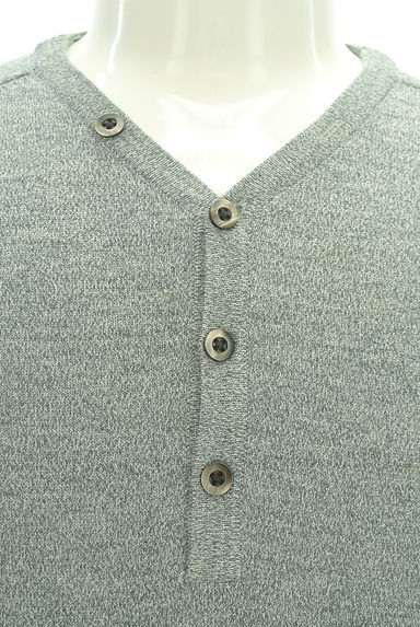 JOSEPH ABBOUD（ジョセフアブード）の古着「ヘンリーネックニットトップス（ニット）」大画像４へ