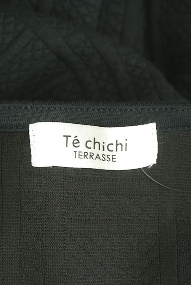 Te chichi（テチチ）の古着「凹凸チェックカットソー（カットソー・プルオーバー）」大画像６へ