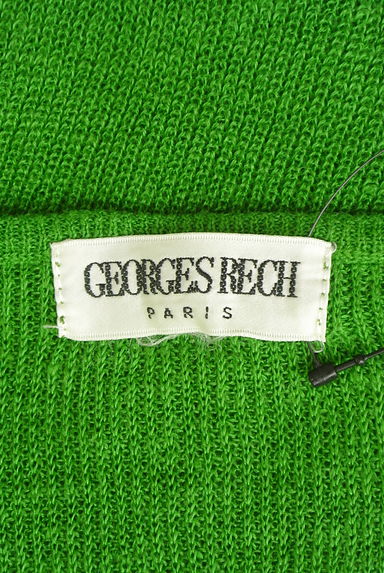 GEORGES RECH（ジョルジュレッシュ）の古着「八分袖サマーニットトップス（ニット）」大画像６へ