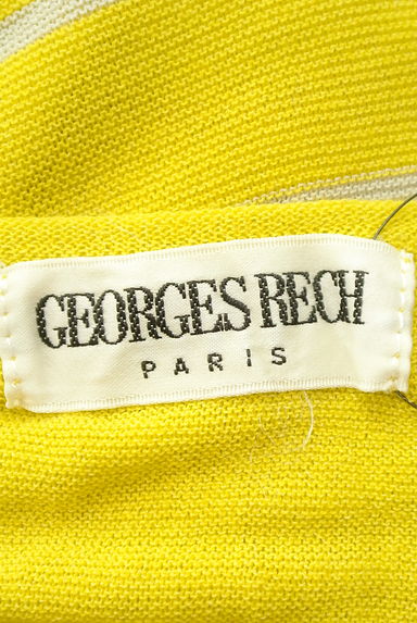 GEORGES RECH（ジョルジュレッシュ）の古着「ボーダー柄七分袖サマーニット（ニット）」大画像６へ
