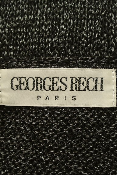 GEORGES RECH（ジョルジュレッシュ）の古着「Ｖネックラメニットトップス（ニット）」大画像６へ