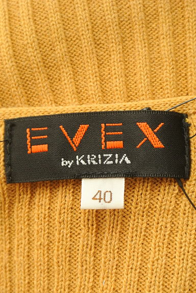 EVEX by KRIZIA（エヴェックス バイ クリツィア）の古着「Ｖネックリブニット（ニット）」大画像６へ