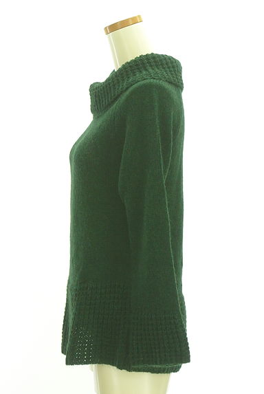 EVEX by KRIZIA（エヴェックス バイ クリツィア）の古着「オフスタンドカラーラグラン袖セーター（セーター）」大画像３へ
