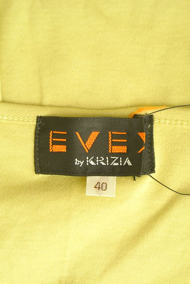 EVEX by KRIZIA（エヴェックス バイ クリツィア）の古着「七分袖スパンコールロゴＴシャツ（Ｔシャツ）」大画像６へ