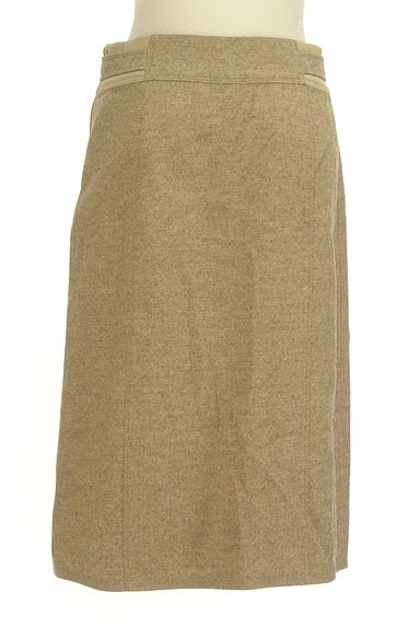 EVEX by KRIZIA（エヴェックス バイ クリツィア）の古着「インパーテッドプリーツ膝下ウールスカート（スカート）」大画像２へ
