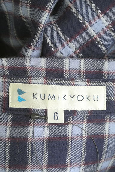 KUMIKYOKU（組曲）の古着「チェック柄ベーシックシャツ（カジュアルシャツ）」大画像６へ