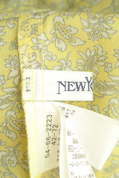 NEW YORKER（ニューヨーカー）の古着「フレア８分袖花柄カットソー（カットソー・プルオーバー）」大画像６へ