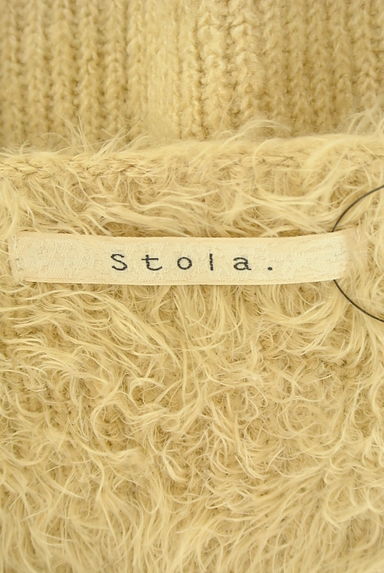 Stola.（ストラ）の古着「シャギーヨークニットトップス（ニット）」大画像６へ