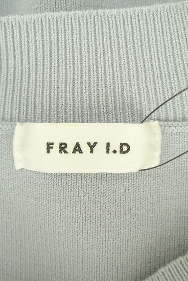 FRAY I.D（フレイアイディー）の古着「サテンボリューム袖ニットトップス（ニット）」大画像６へ