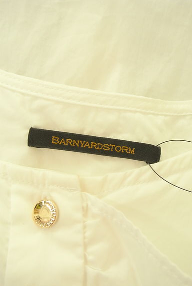 BARNYARDSTORM（バンヤードストーム）の古着「ラッフルコットンフレンチスリーブブラウス（ブラウス）」大画像６へ