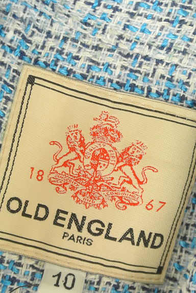 OLD ENGLAND（オールドイングランド）の古着「ベルト付きミドル丈ツイードコート（ジャケット）」大画像６へ