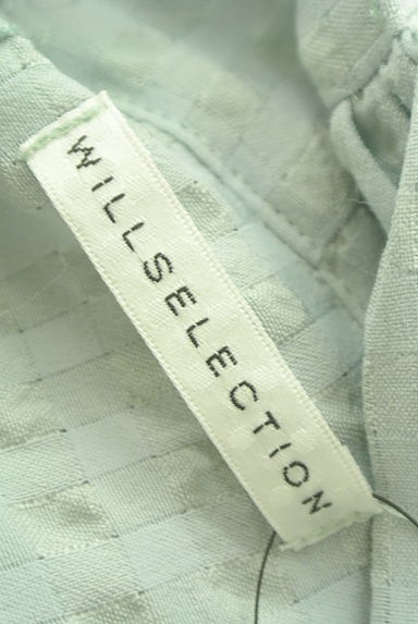 WILLSELECTION（ウィルセレクション）の古着「ギンガムチェックシアサッカーボウタイカットソー（カットソー・プルオーバー）」大画像６へ