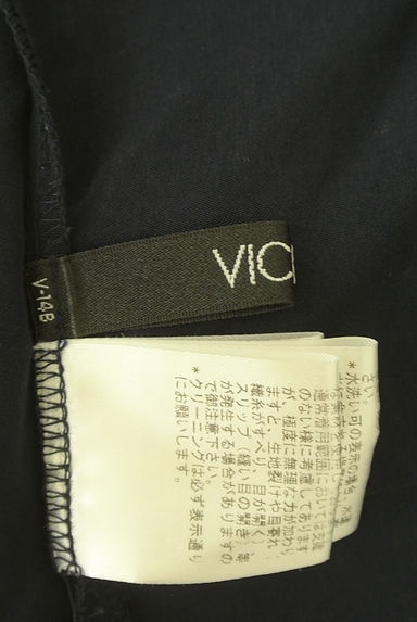 VICKY（ビッキー）の古着「Vネック光沢カットソー（カットソー・プルオーバー）」大画像６へ