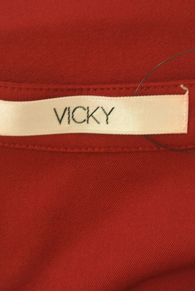 VICKY（ビッキー）の古着「透かしレース袖スキッパーカットソー（カットソー・プルオーバー）」大画像６へ