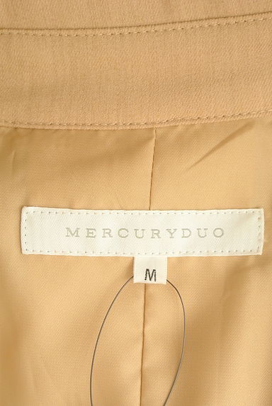 MERCURYDUO（マーキュリーデュオ）の古着「ベルト付き袖リボンバックタックトレンチコート（トレンチコート）」大画像６へ